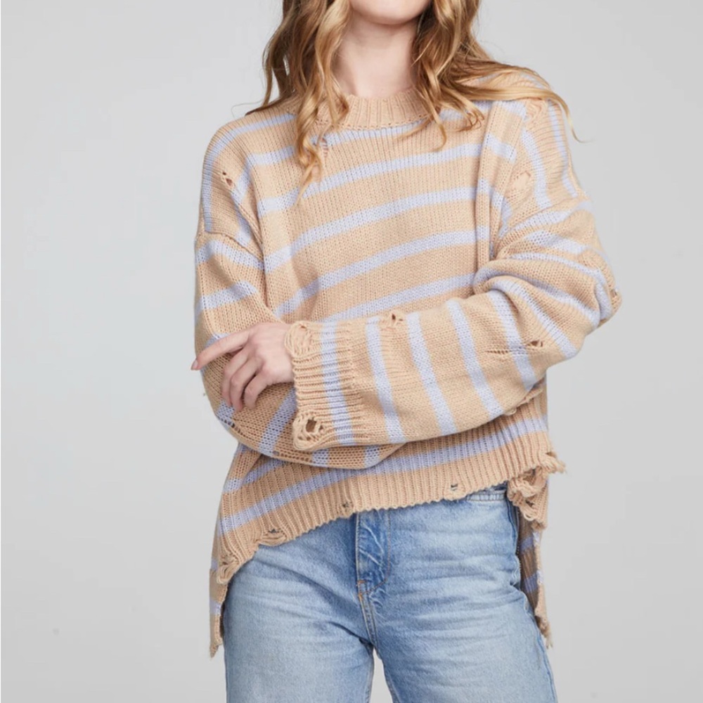 Chaser Brand Jax Fairfax Stripe Pullover